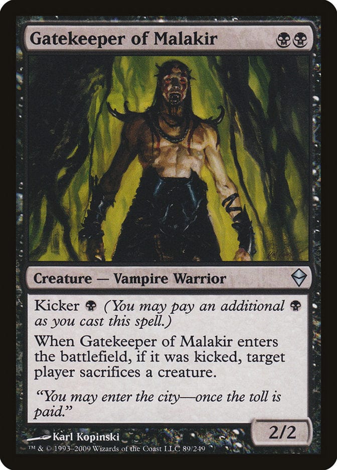 Gatekeeper of Malakir [Zendikar] Magic: The Gathering