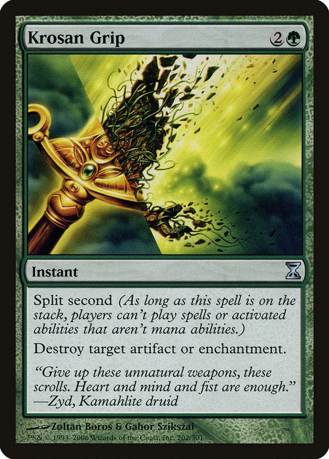 Krosan Grip [Time Spiral] Magic: The Gathering