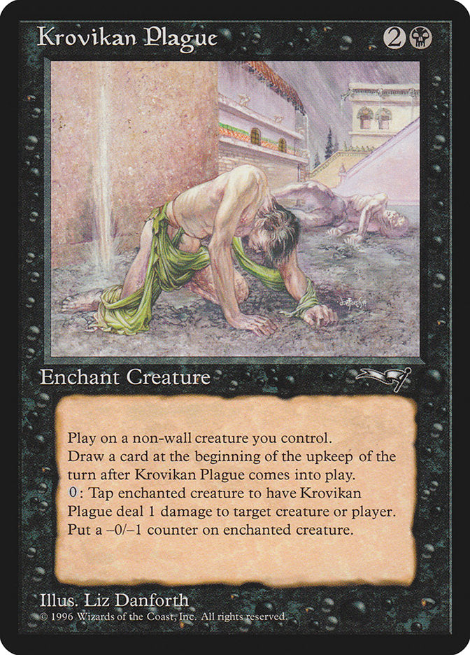 Krovikan Plague [Alliances] Magic: The Gathering