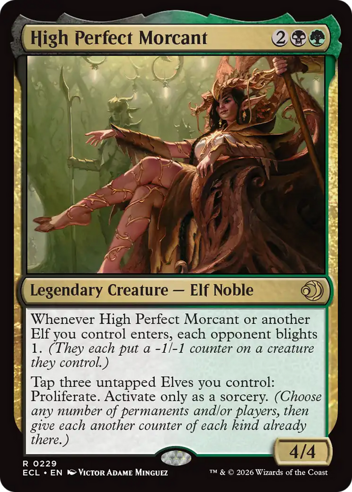 High Perfect Morcant [Lorwyn Eclipsed] Magic: The Gathering