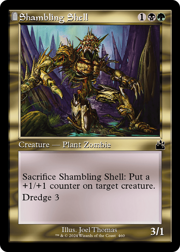 Shambling Shell (Retro Frame) [Ravnica Remastered] Magic: The Gathering
