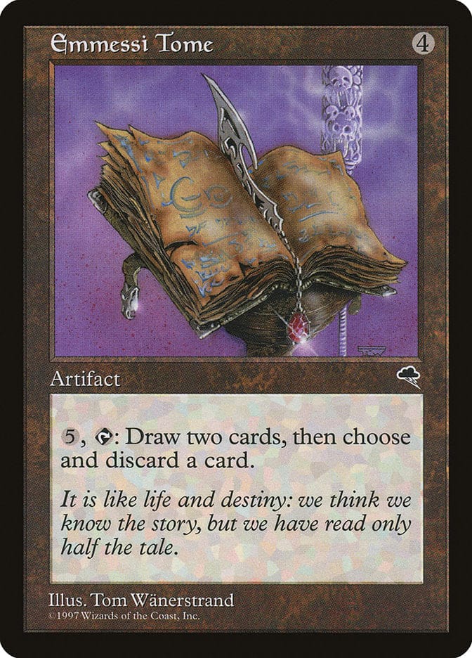 Emmessi Tome [Tempest] Magic: The Gathering