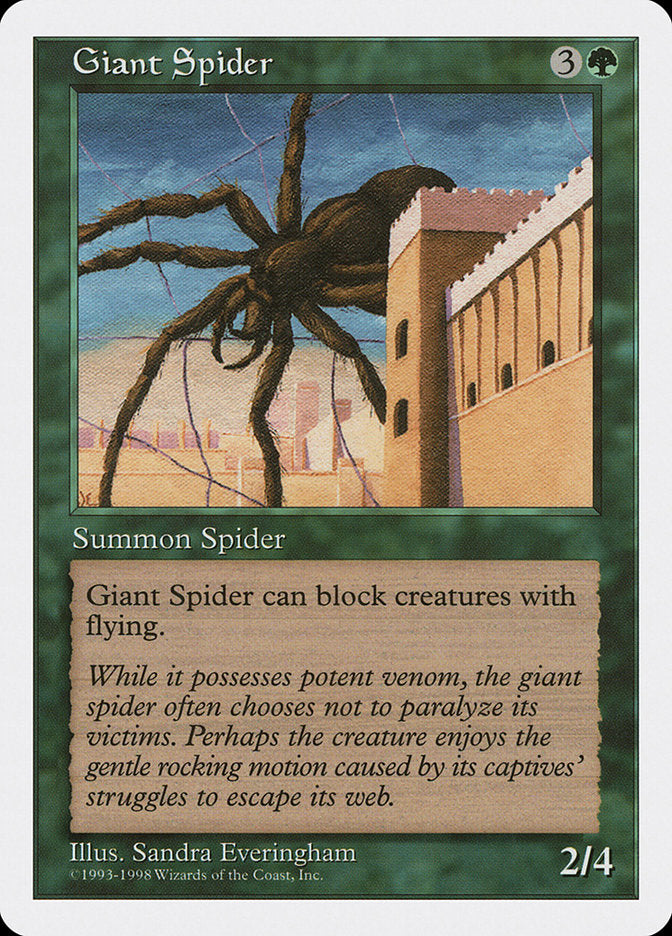 Giant Spider [Anthologies] Magic: The Gathering