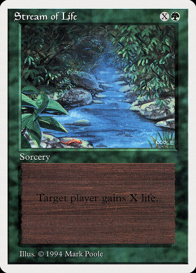 Stream of Life [Summer Magic / Edgar] Magic: The Gathering