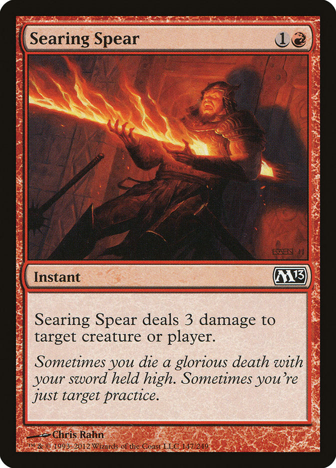 Searing Spear [Magic 2013] Magic: The Gathering