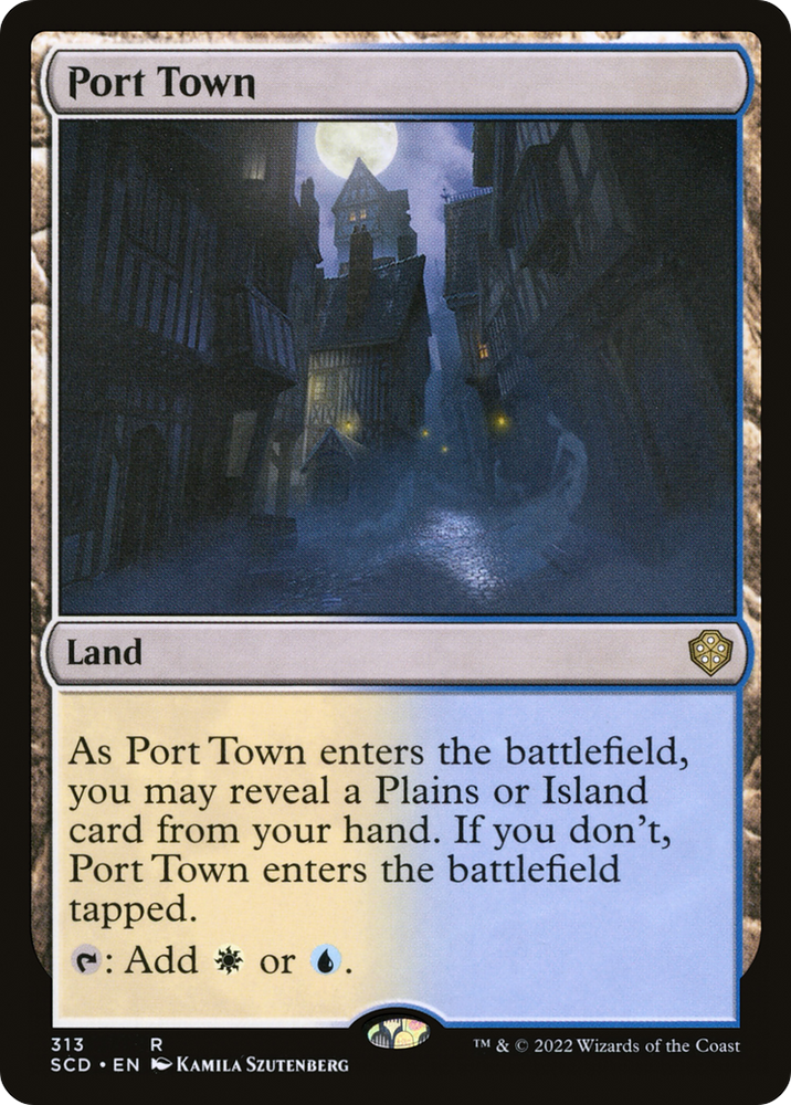 Port Town [Starter Commander Decks] Magic: The Gathering