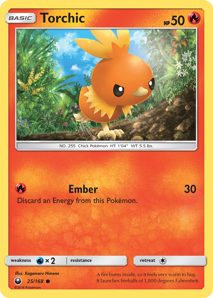 Torchic (25/168) [Sun & Moon: Celestial Storm] Pokémon