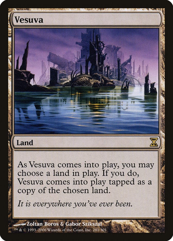 Vesuva [Time Spiral] Magic: The Gathering