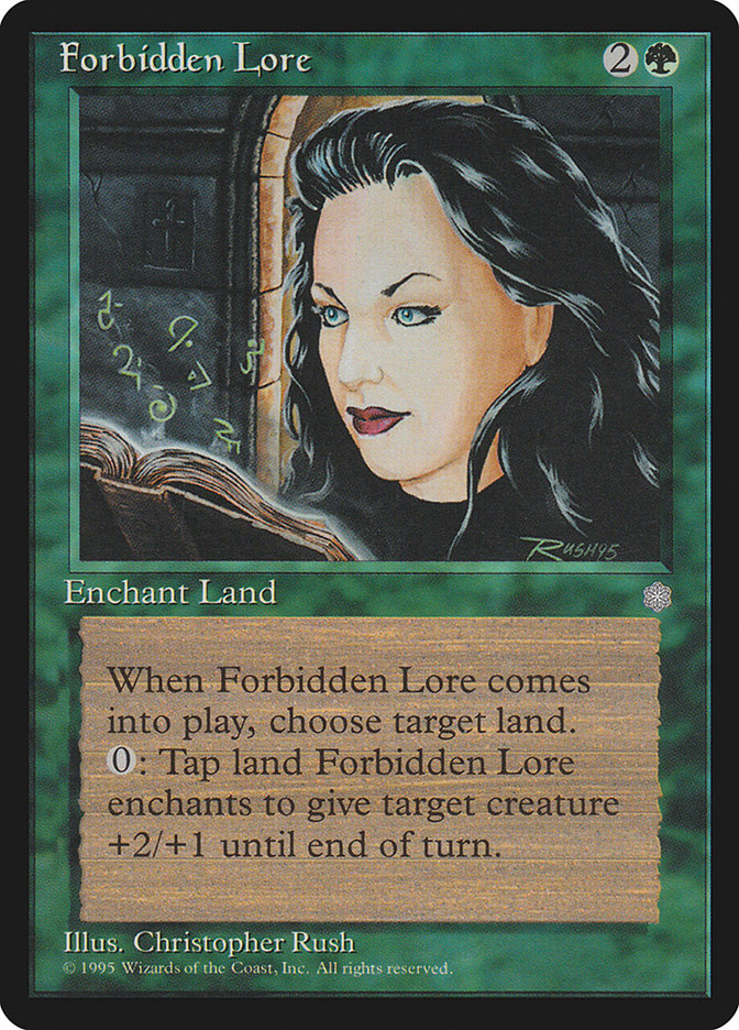 Forbidden Lore [Ice Age] Magic: The Gathering
