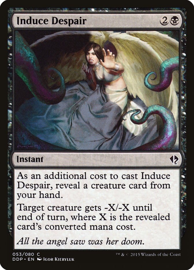 Induce Despair [Duel Decks: Zendikar vs. Eldrazi] Magic: The Gathering