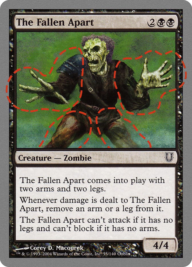 The Fallen Apart [Unhinged] Magic: The Gathering