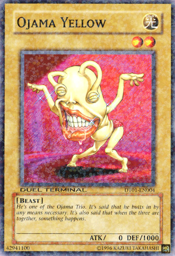 Ojama Yellow [DT01-EN004] Common Yu-Gi-Oh!