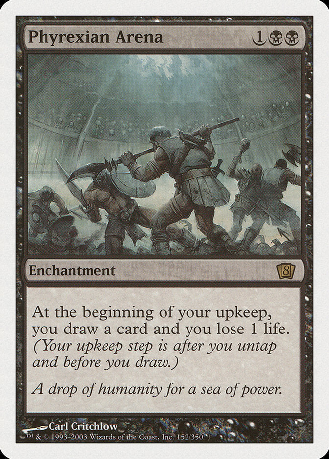 Phyrexian Arena [Eighth Edition] Magic: The Gathering