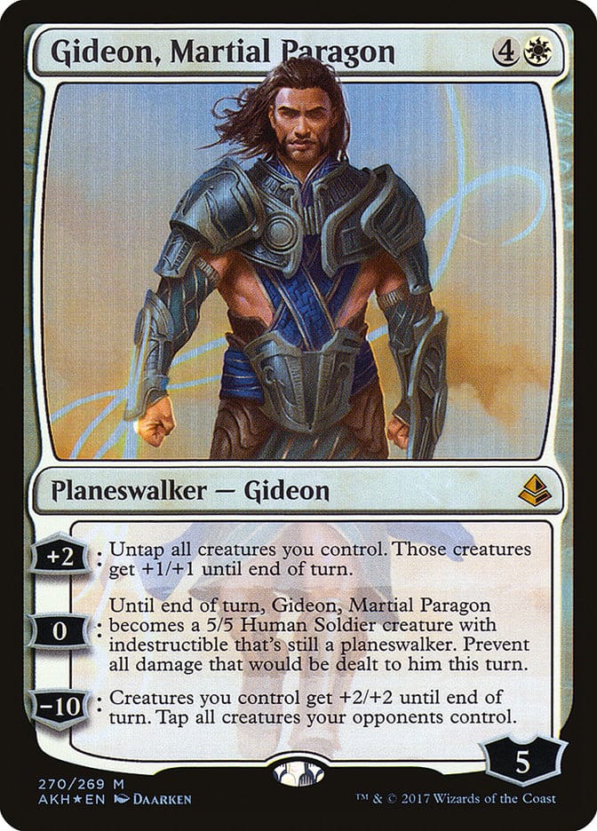 Gideon, Martial Paragon [Amonkhet] Magic: The Gathering