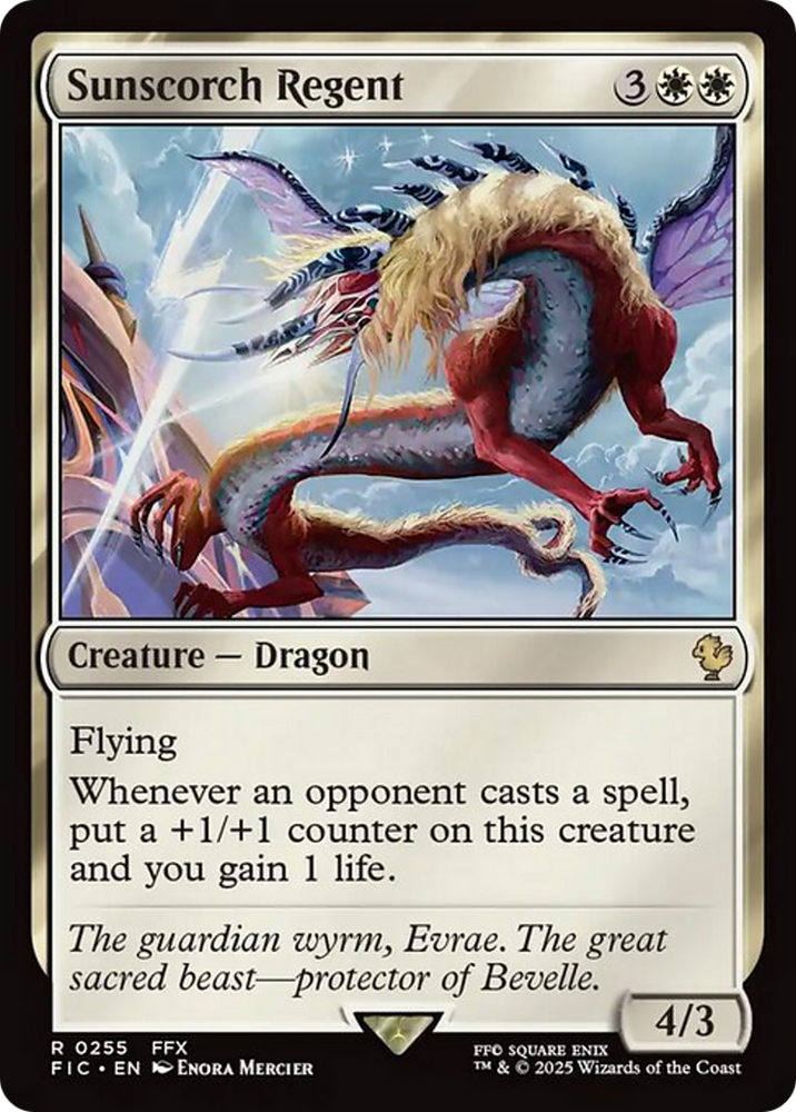 Sunscorch Regent [FINAL FANTASY Commander] Magic: The Gathering