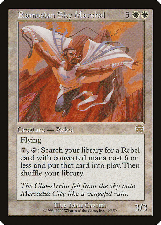 Ramosian Sky Marshal [Mercadian Masques] Magic: The Gathering