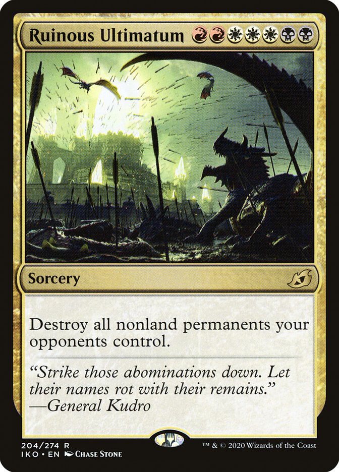 Ruinous Ultimatum [Ikoria: Lair of Behemoths] Magic: The Gathering