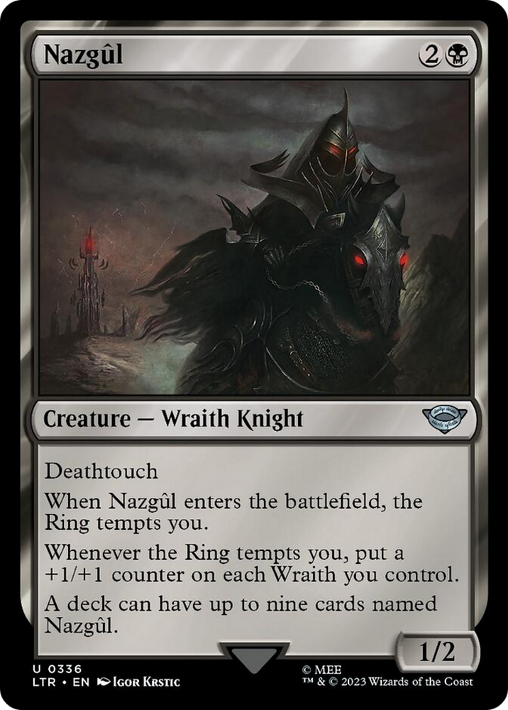 Nazgul (336) [The Lord of the Rings: Tales of Middle-Earth] Magic: The Gathering