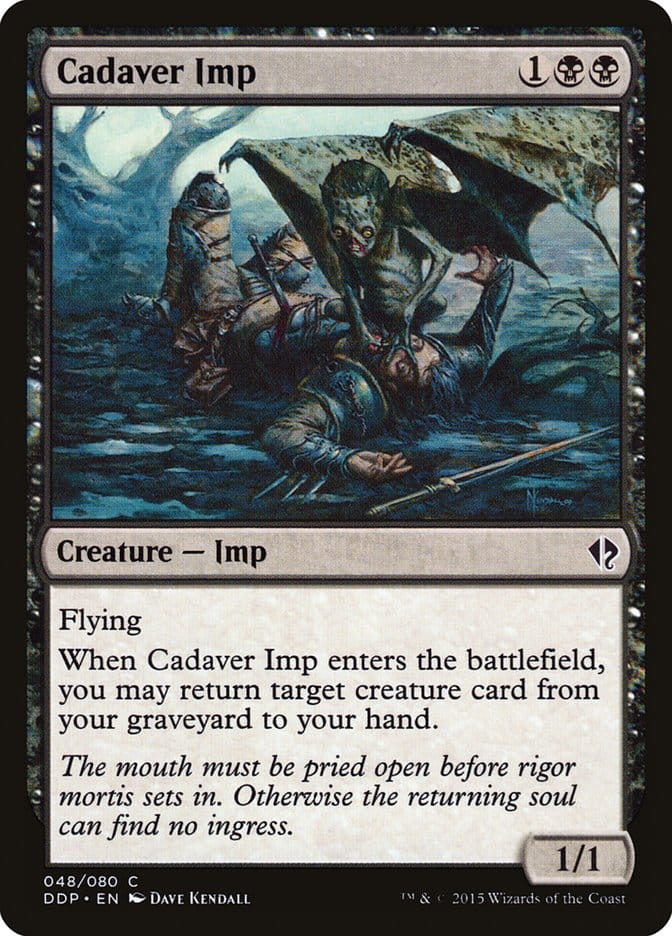 Cadaver Imp [Duel Decks: Zendikar vs. Eldrazi] Magic: The Gathering