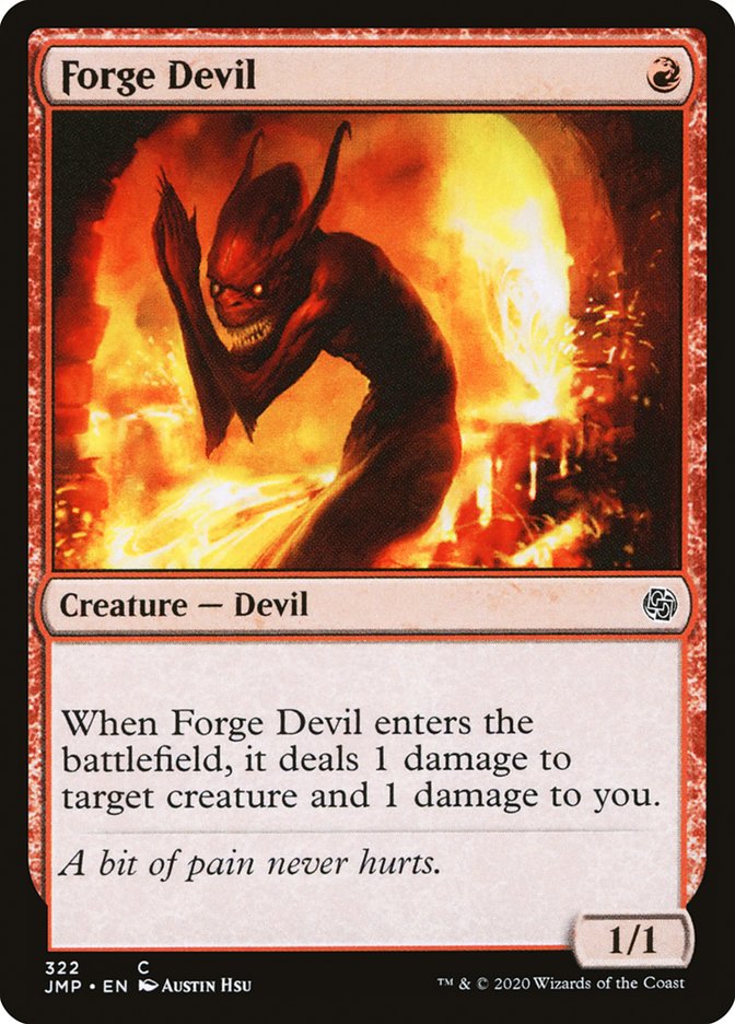 Forge Devil [Jumpstart] Magic: The Gathering