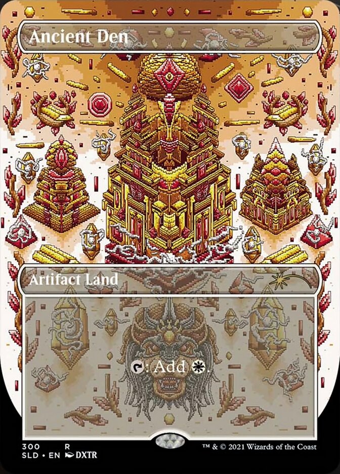 Ancient Den (Borderless) [Secret Lair Drop Series] Magic: The Gathering