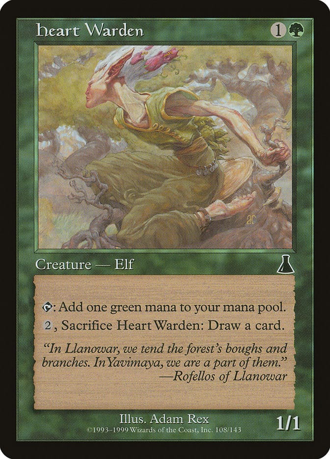 Heart Warden [Urza's Destiny] Magic: The Gathering