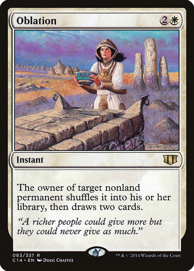 Oblation [Commander 2014] Magic: The Gathering