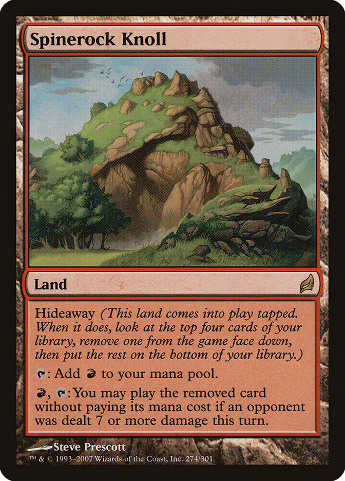 Spinerock Knoll [Lorwyn] Magic: The Gathering