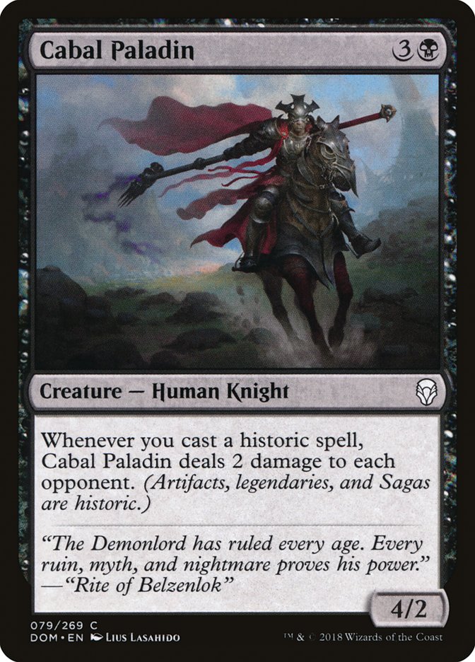 Cabal Paladin [Dominaria] Magic: The Gathering