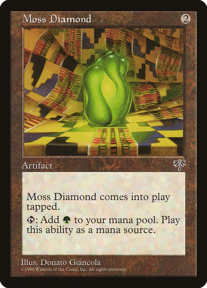 Moss Diamond [Mirage] Magic: The Gathering