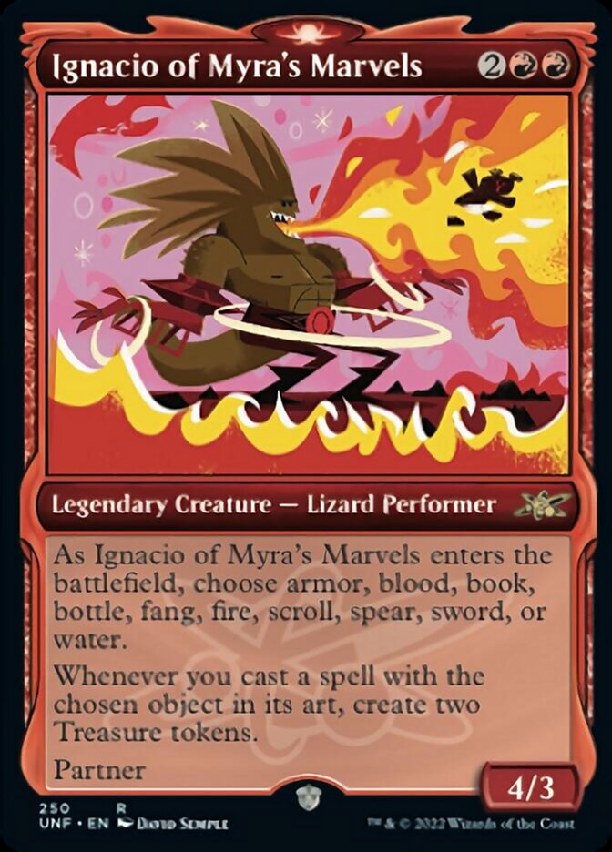 Ignacio of Myra's Marvels (Showcase) [Unfinity] Magic: The Gathering