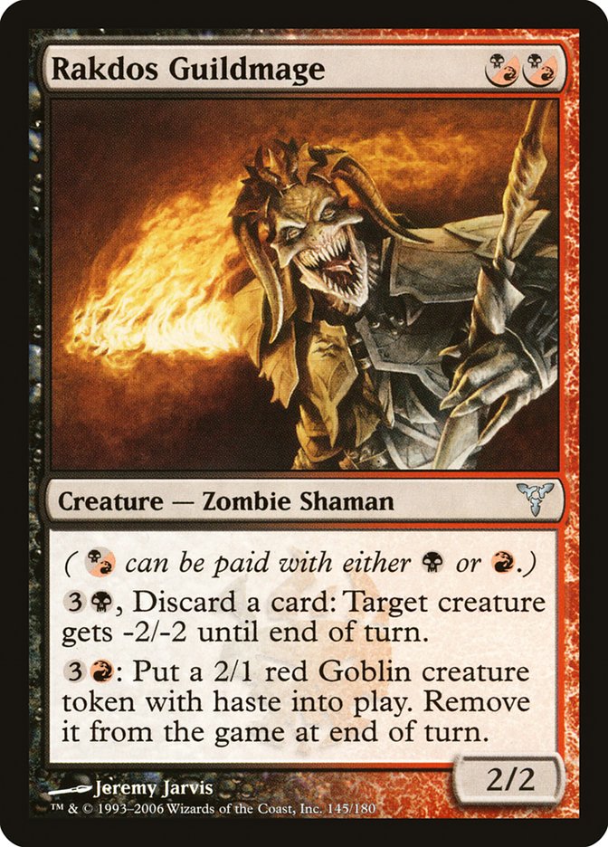Rakdos Guildmage [Dissension] Magic: The Gathering