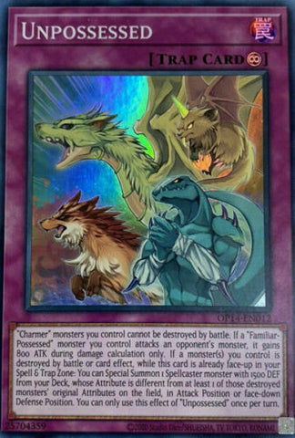 Unpossessed [OP14-EN012] Super Rare - Yugioh Cards For Your TCG Needs!