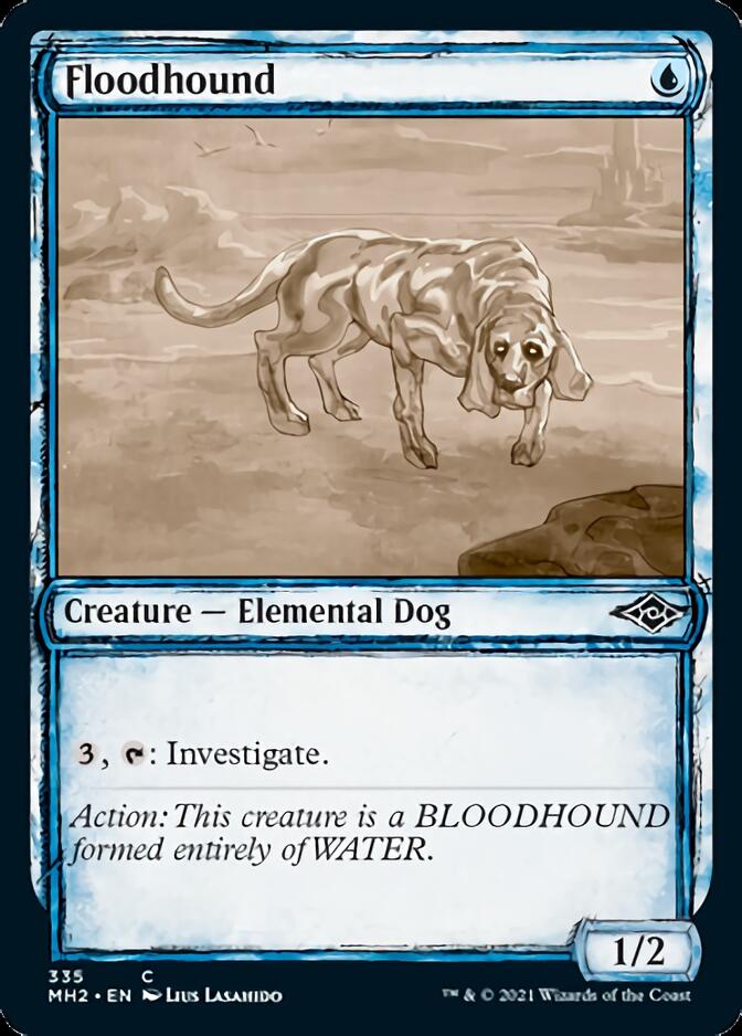 Floodhound (Sketch) [Modern Horizons 2] Magic: The Gathering