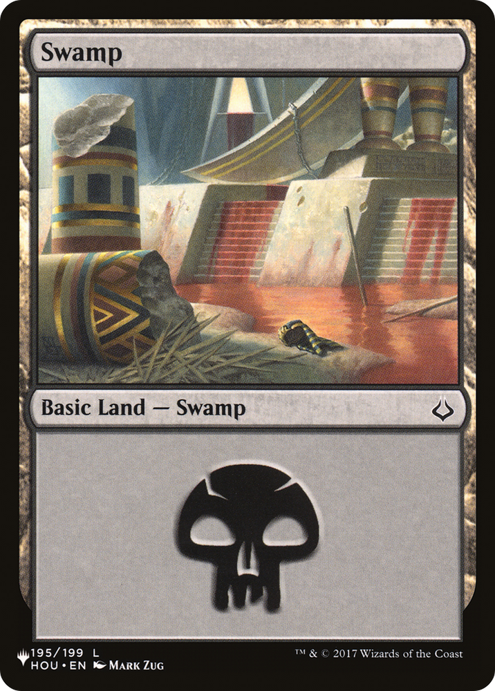 Swamp (195) [Secret Lair: From Cute to Brute] Magic: The Gathering