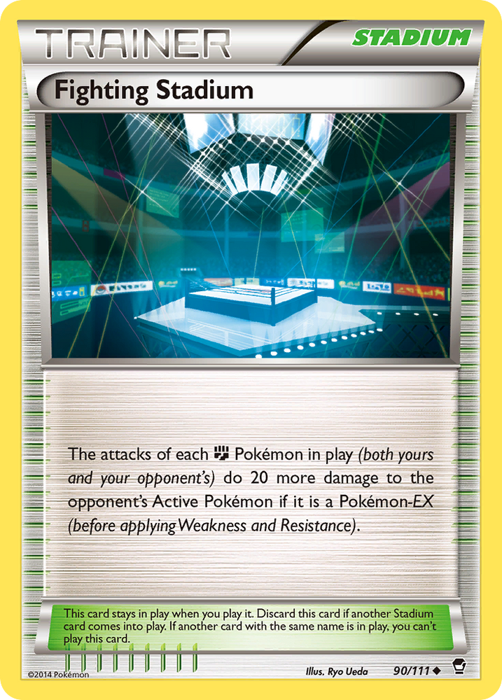 Fighting Stadium (90/111) [XY: Furious Fists] Pokémon