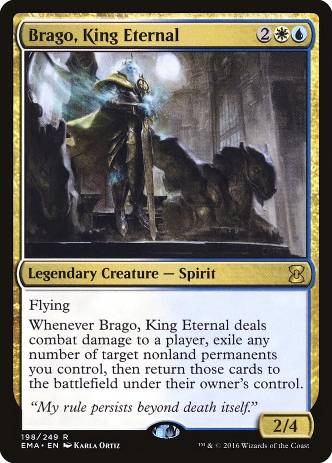 Brago, King Eternal [Eternal Masters] Magic: The Gathering
