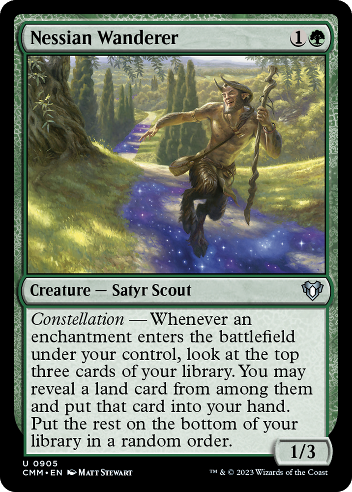 Nessian Wanderer [Commander Masters] Magic: The Gathering