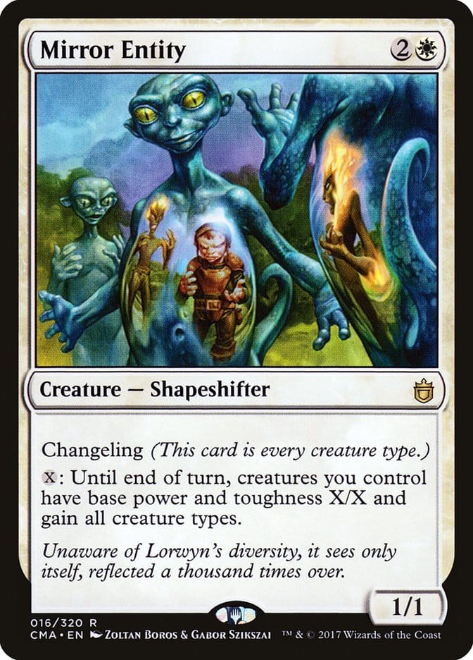 Mirror Entity [Commander Anthology] Magic: The Gathering