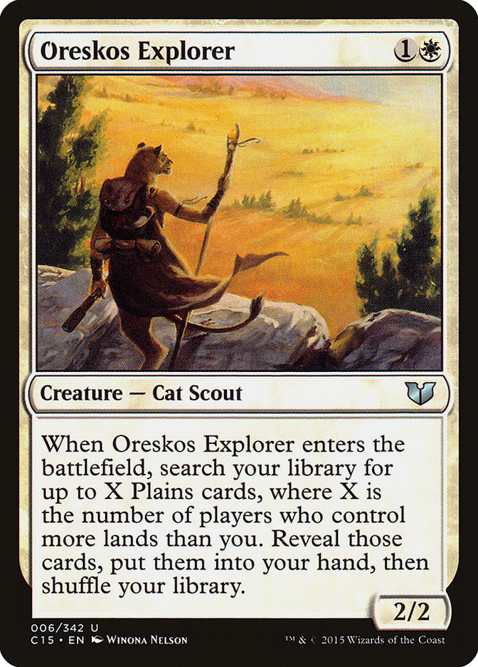 Oreskos Explorer [Commander 2015] Magic: The Gathering