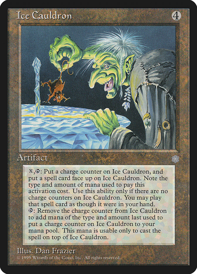 Ice Cauldron [Ice Age] Magic: The Gathering