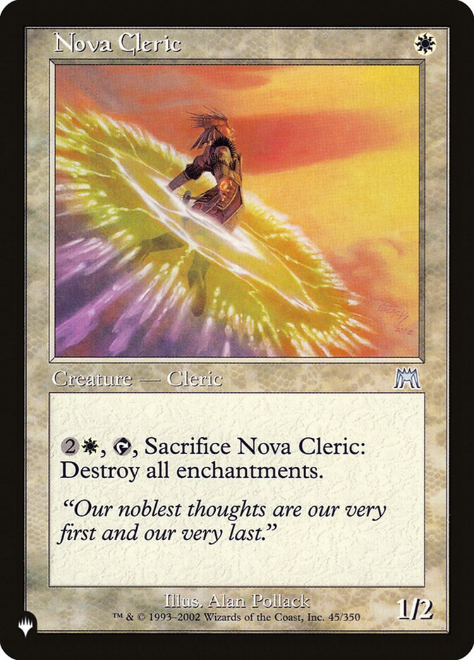 Nova Cleric [The List] Magic: The Gathering