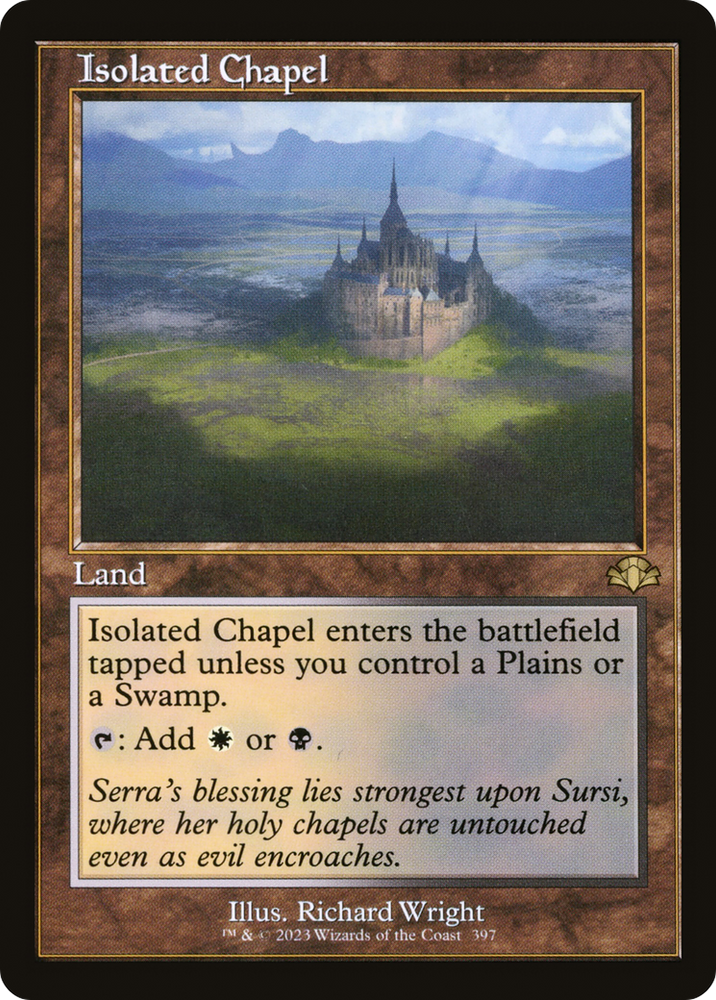 Isolated Chapel (Retro) [Dominaria Remastered] Magic: The Gathering