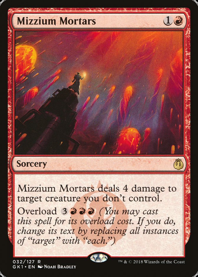 Mizzium Mortars [Guilds of Ravnica Guild Kit] Magic: The Gathering