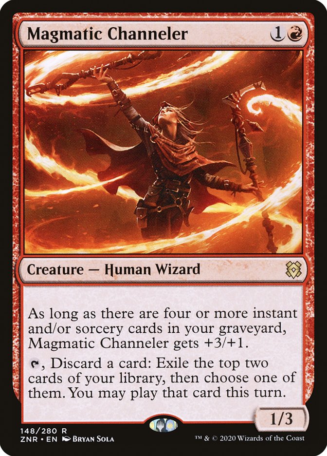 Magmatic Channeler [Zendikar Rising] Magic: The Gathering