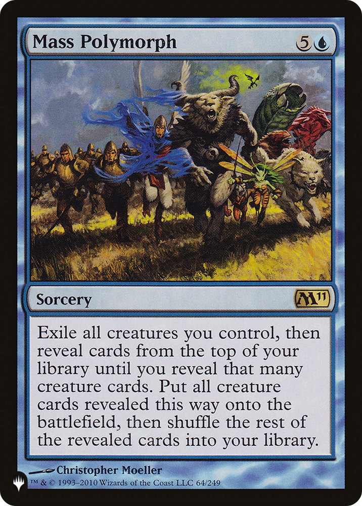 Mass Polymorph [The List] Magic: The Gathering