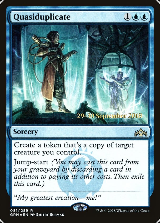 Quasiduplicate [Guilds of Ravnica Prerelease Promos] Magic: The Gathering