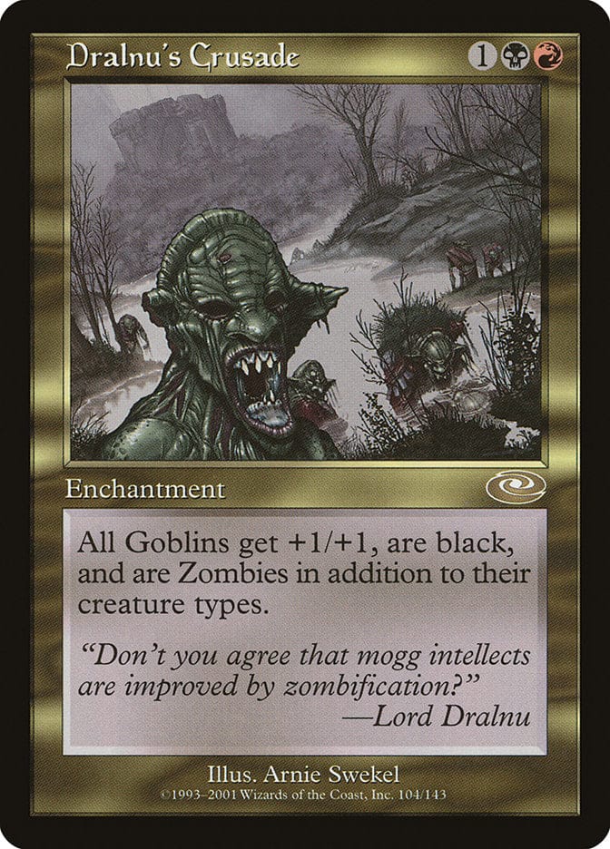 Dralnu's Crusade [Planeshift] Magic: The Gathering