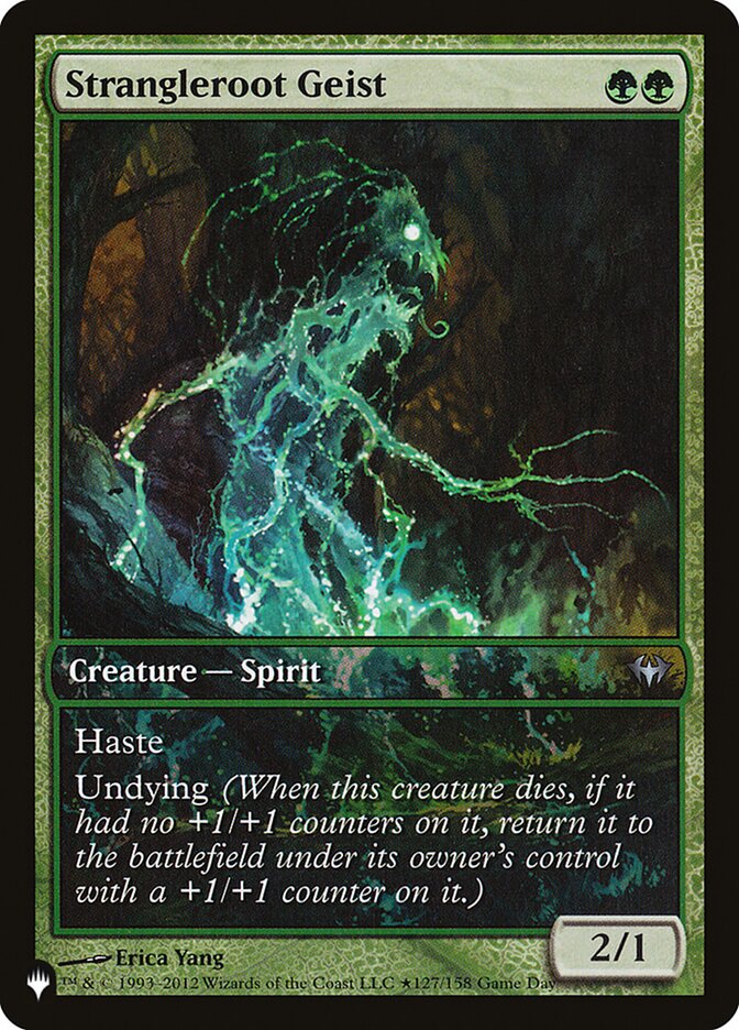 Strangleroot Geist [The List] Magic: The Gathering