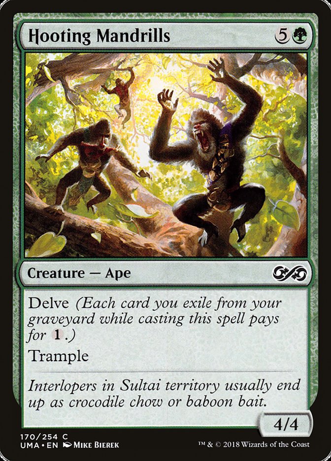 Hooting Mandrills [Ultimate Masters] Magic: The Gathering